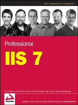 cover image of Professional IIS 7